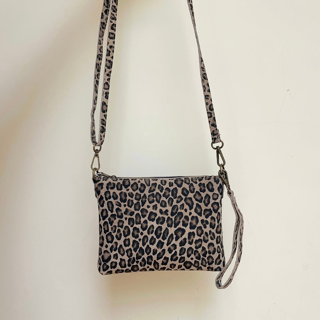 DR Leather Cheetah Bag