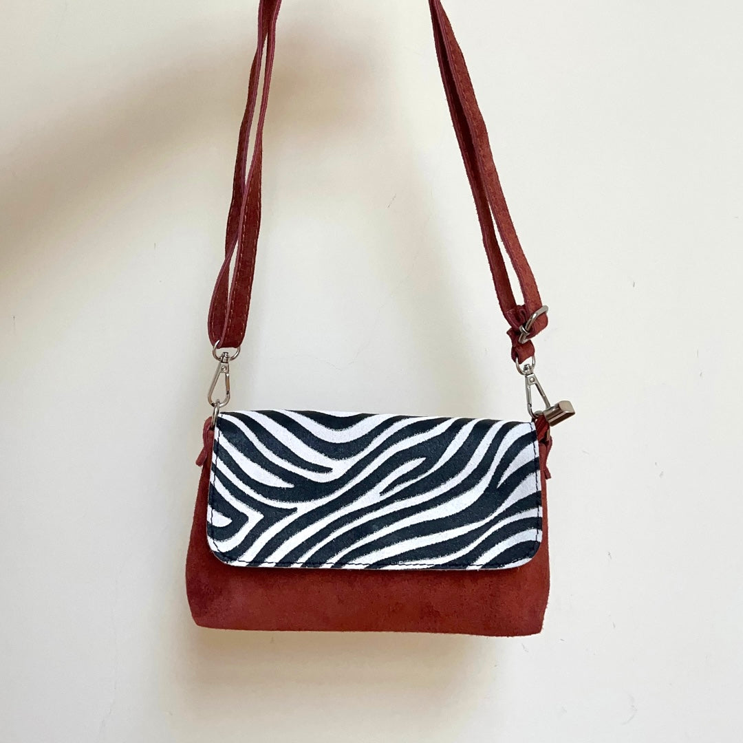 DR Leather Zebra Bag